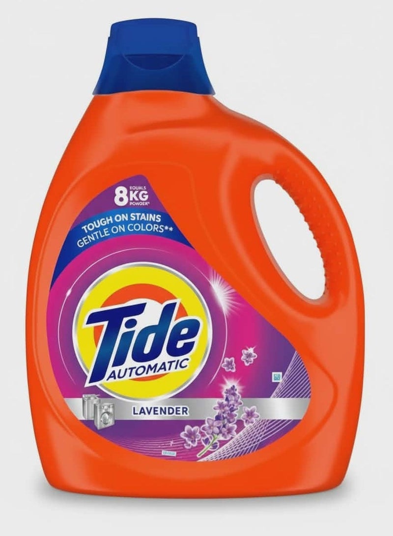 تايد جل للغسالات الأوتوماتيك برائحة اللافندر – تركيز يعادل 8 كجم من المسحوق - Image 1